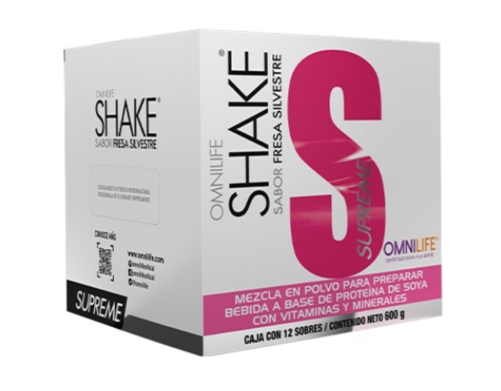 Shake Supreme Fresa Productos Omnilife Colombia